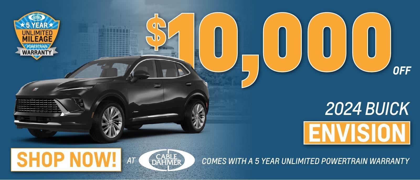 2024 Buick Envision
$10,000 off