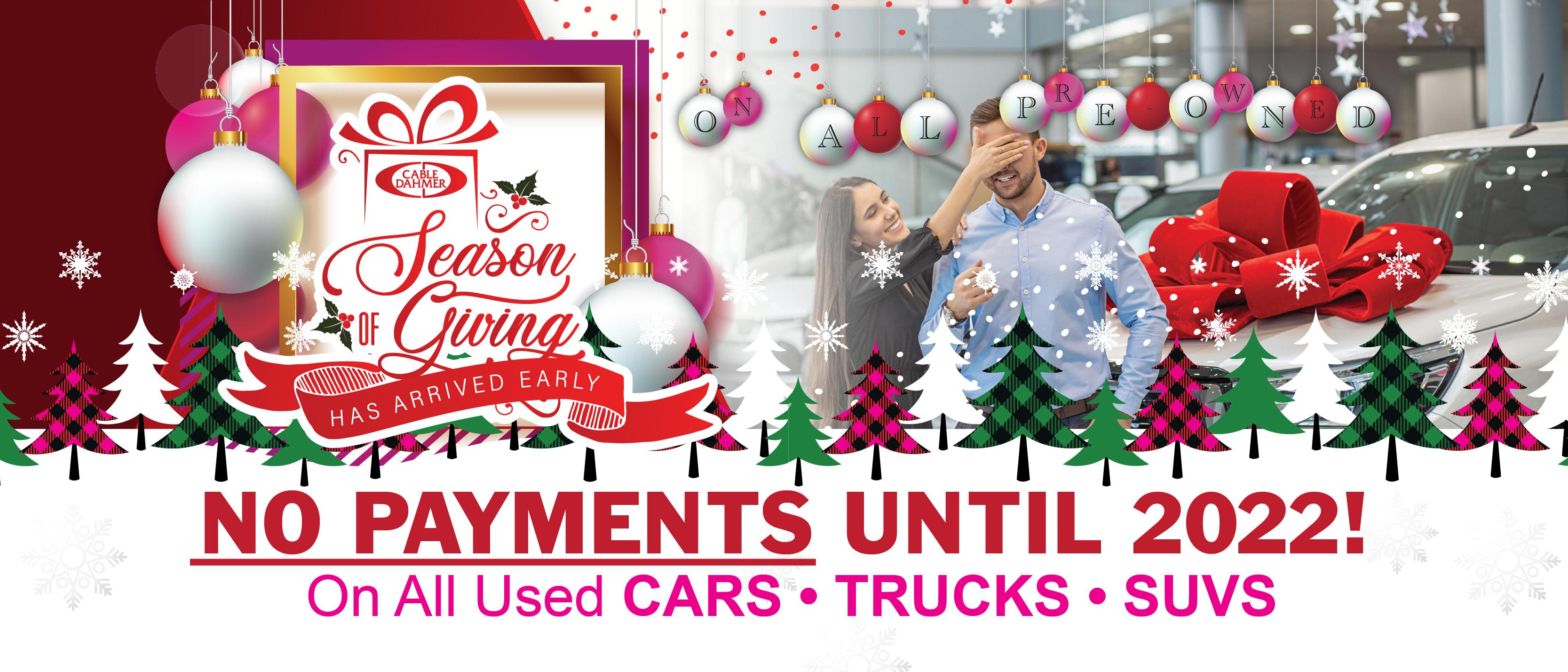 No Payments On Used Cars Until 2022 At Cable Dahmer Buick GMC Kansas City No Payments On Used Cars Until 2022 At Cable Dahmer Buick GMC Kansas City