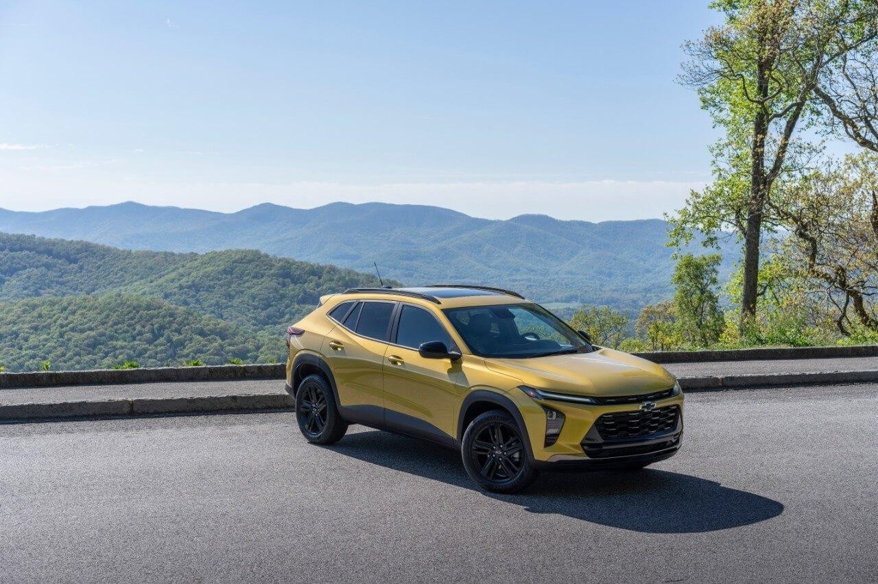 The 2025 Chevy Trax competes against the Buick Envista