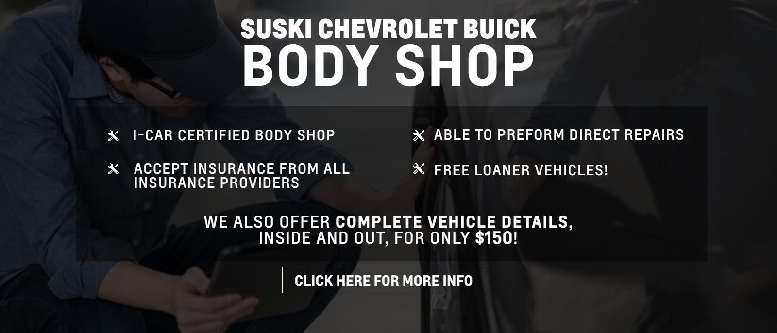 Suski Chevrolet Buick in BIRCH RUN, MI Flint & Saginaw Chevrolet and