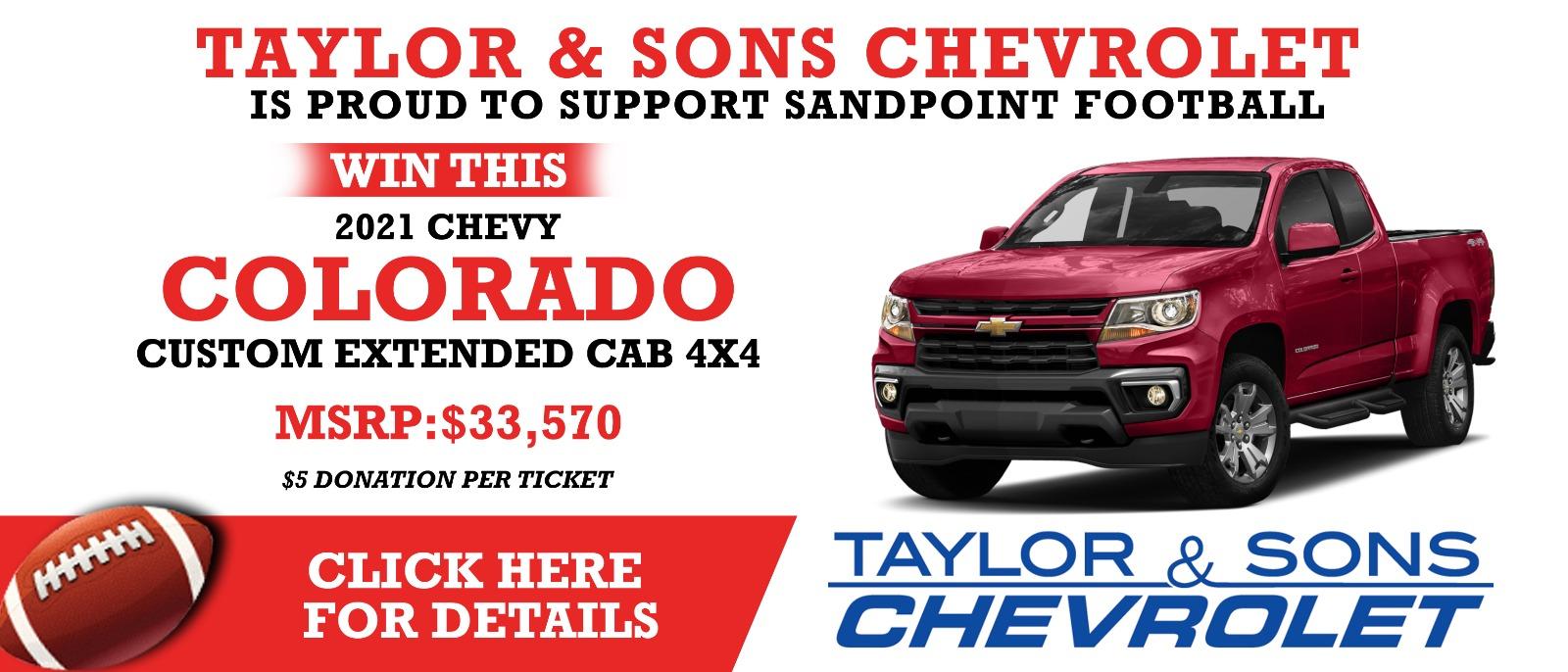 Your Sandpoint and Coeur d'Alene Chevrolet Dealer Alternative Taylor