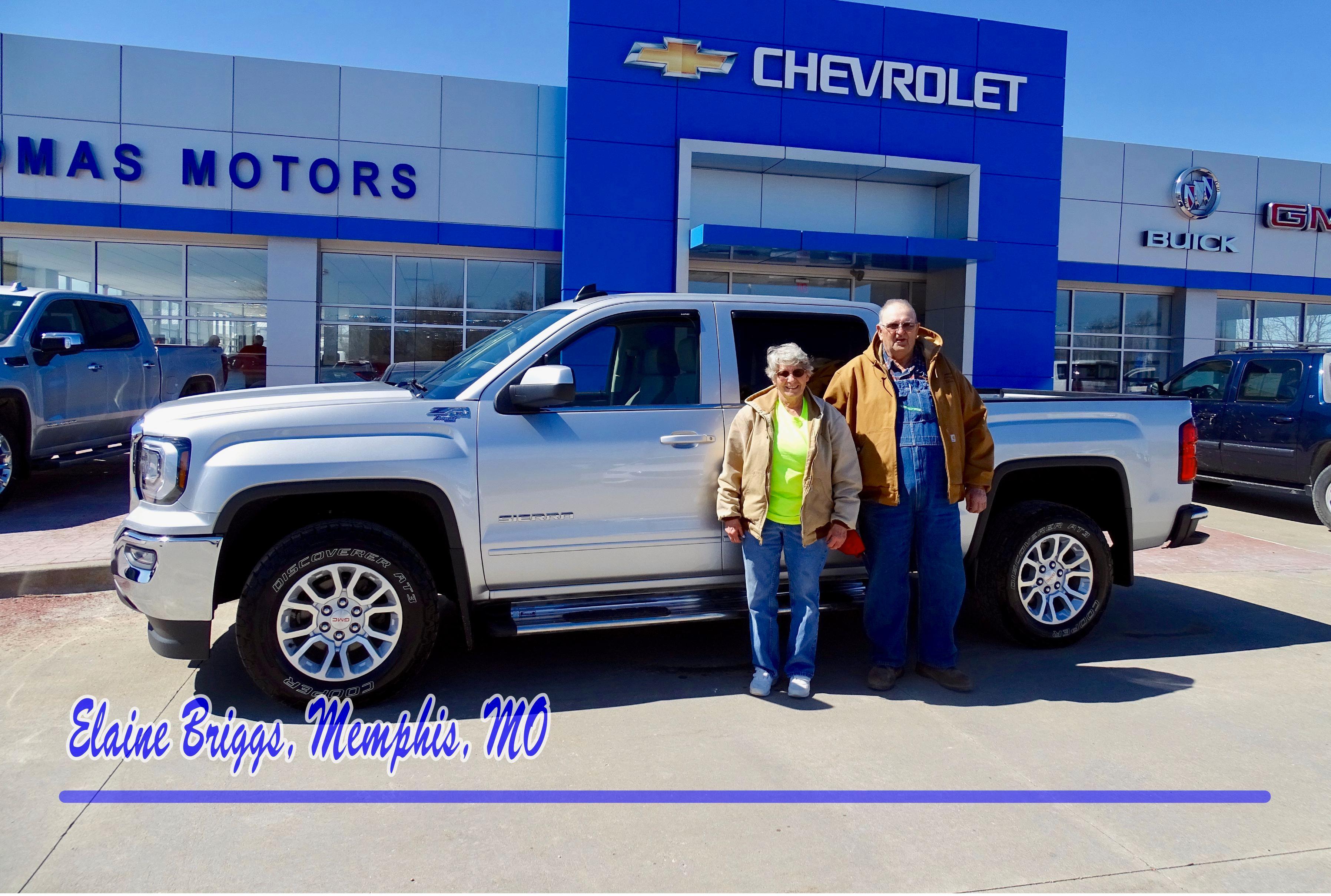 Thomas Motors is a MOBERLY Buick, Chevrolet, GMC dealer and a new car