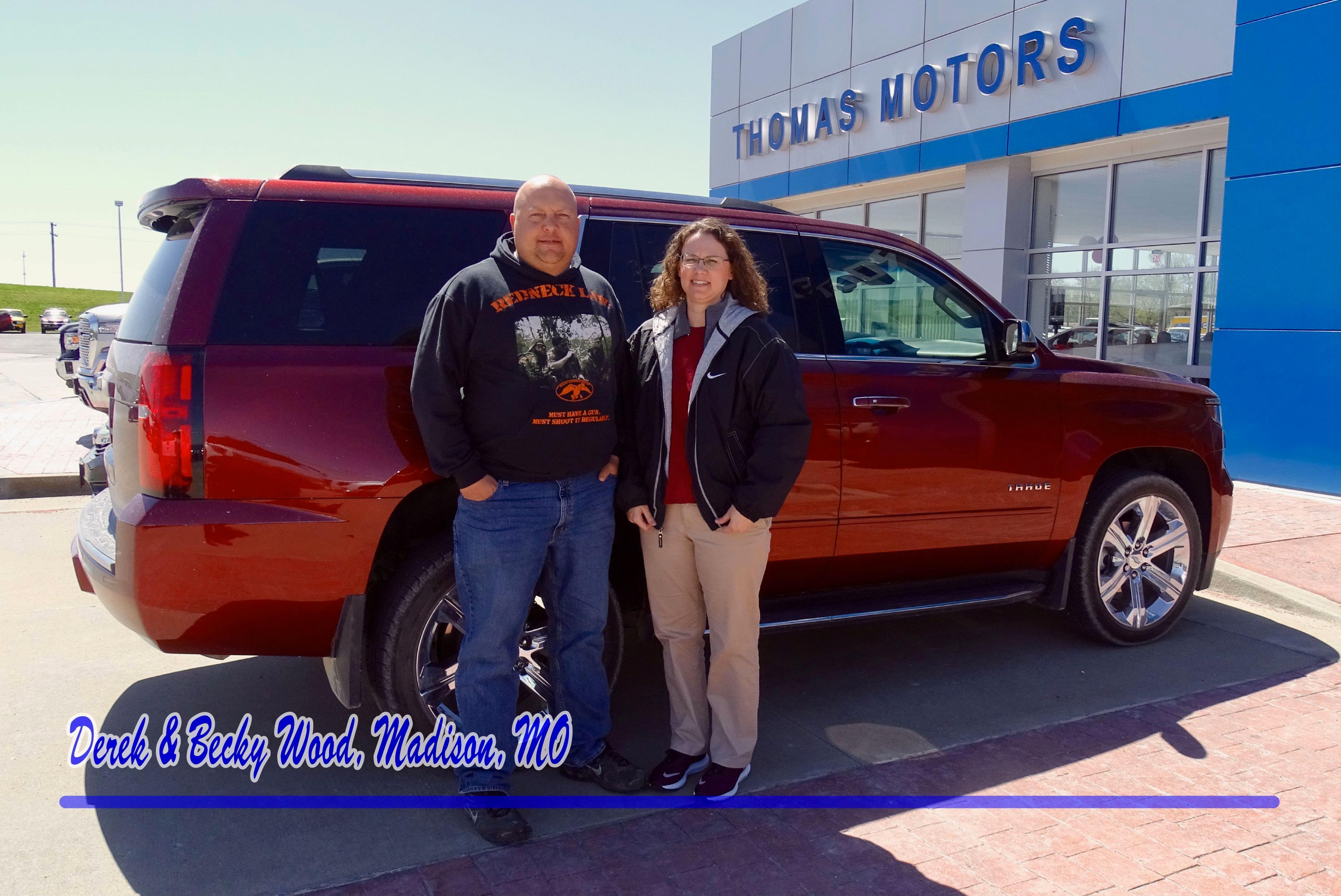 Thomas Motors is a MOBERLY Buick, Chevrolet, GMC dealer and a new car