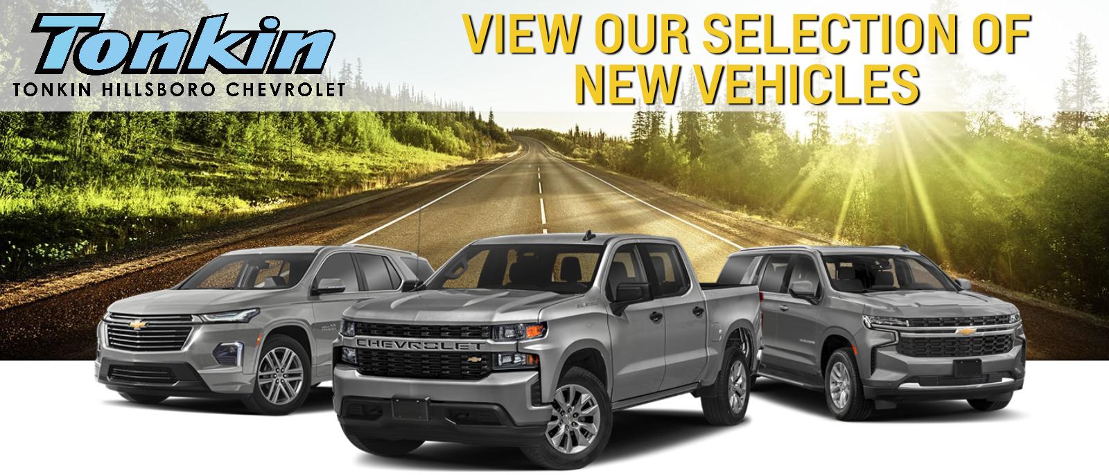 Tonkin Hillsboro Chevy New Chevy & Used Car Dealer In Hillsboro