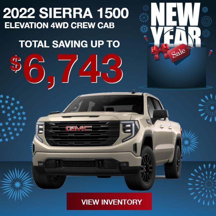 2022 Sierra 1500 Special Offer
