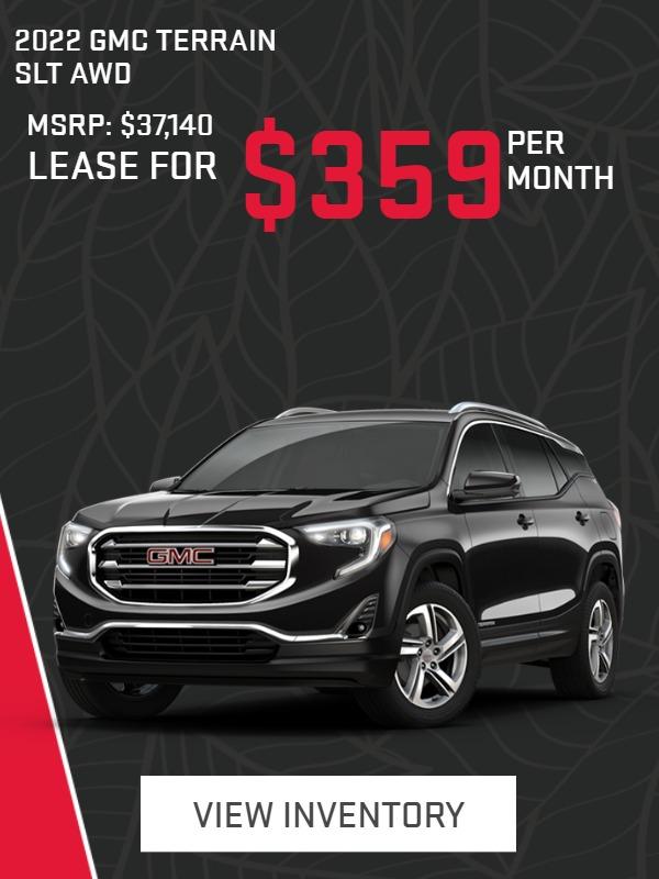2022 GMC TERRAIN AWD Lease