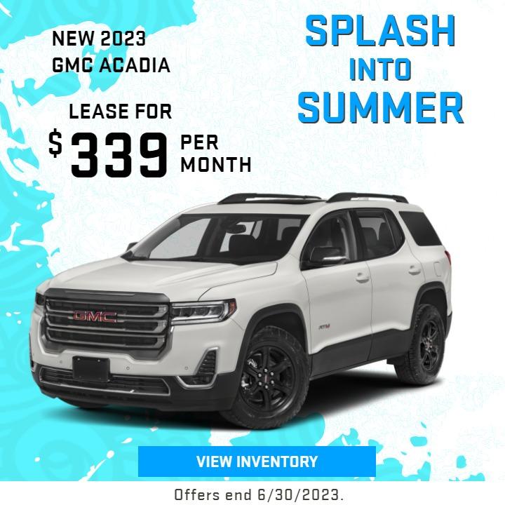 2023 Acadia Lease Offer