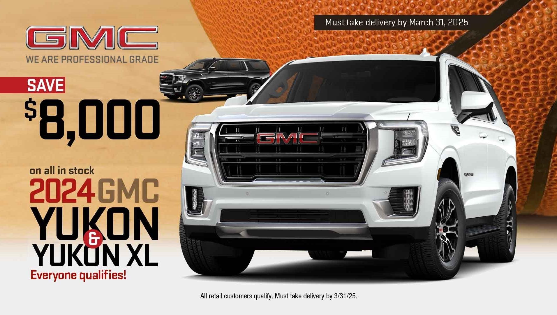 2024 Yukon & Yukon XL Discount