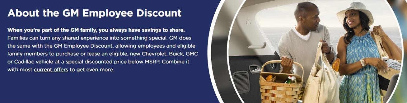 GM Employee discount