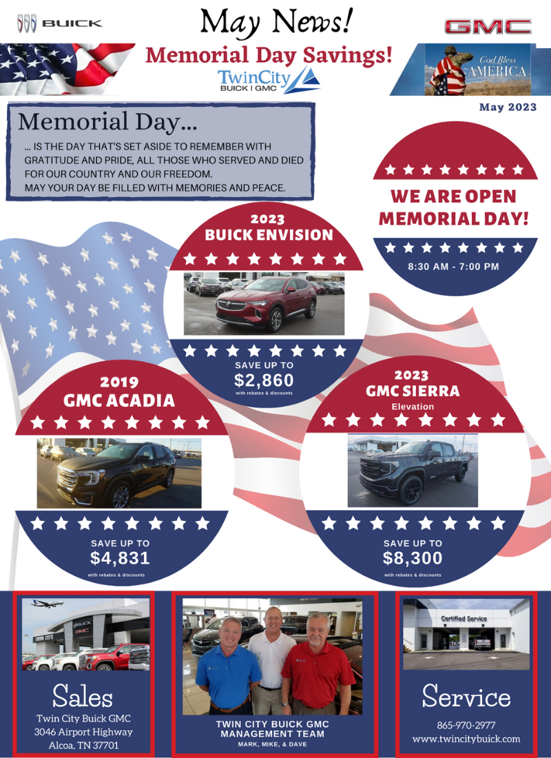 Twin City Buick GMC is a ALCOA Buick, GMC dealer and a new car and used