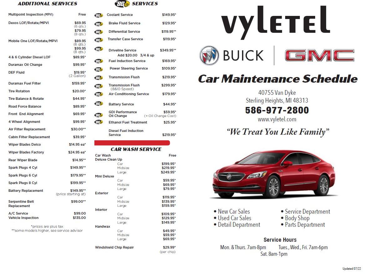 Vyletel Buick GMC is a STERLING HEIGHTS Buick, GMC dealer and a new car