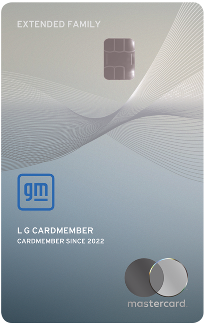 GM Extended Family Cardâ„¢
