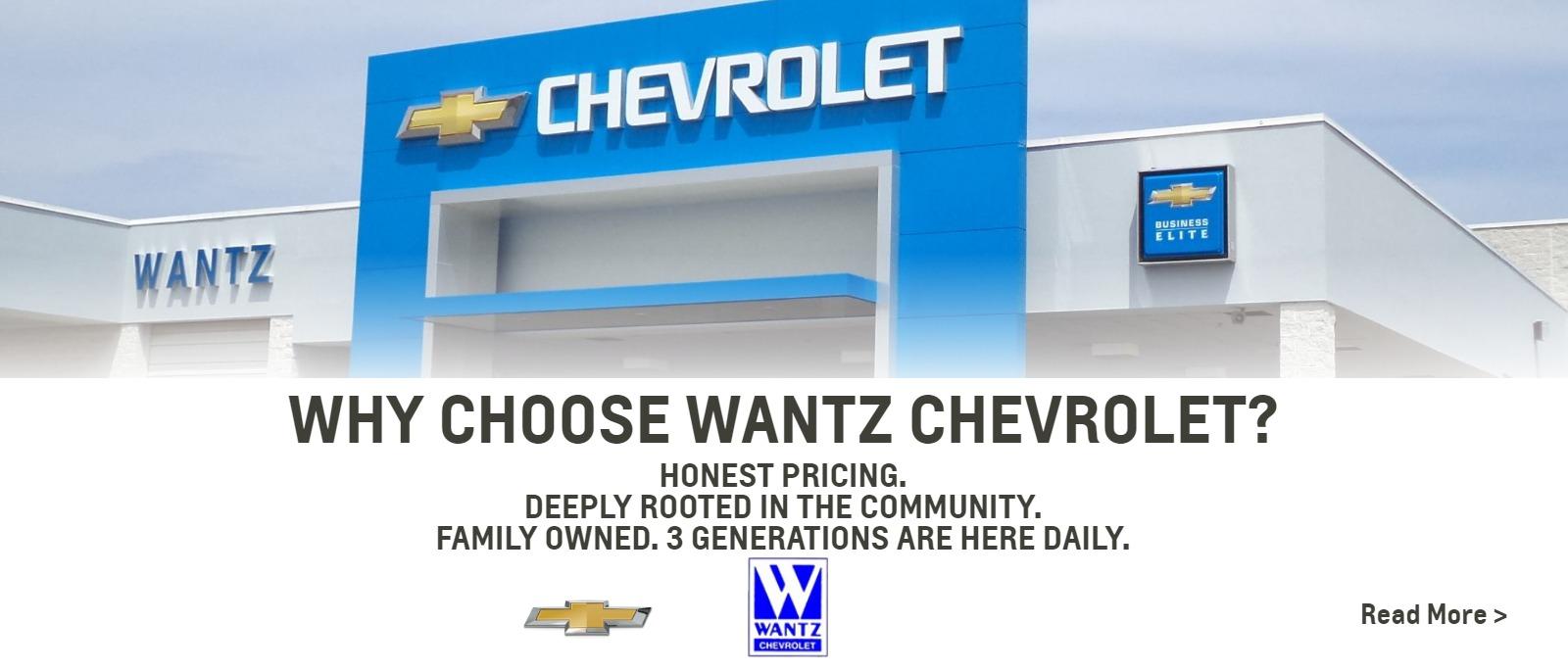 Wantz Chevrolet in TANEYTOWN - Serving Thurmont, Westminster, MD