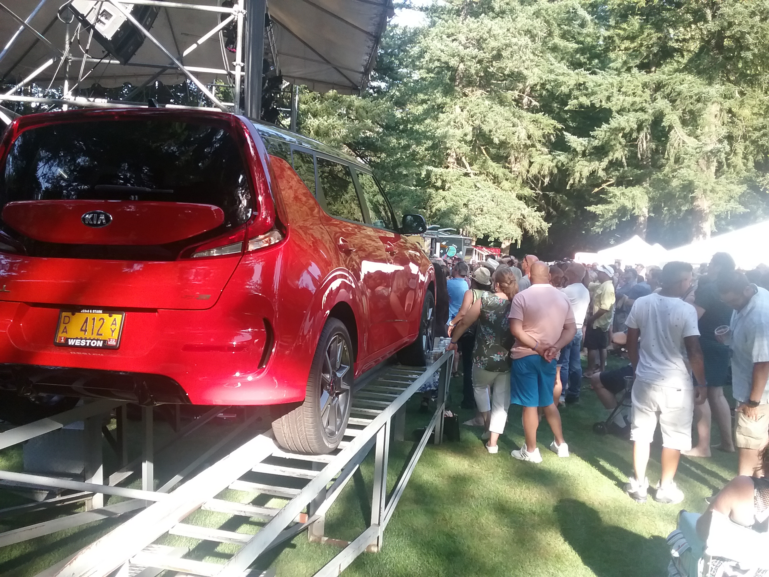 Weston Cook Out Kia Soul