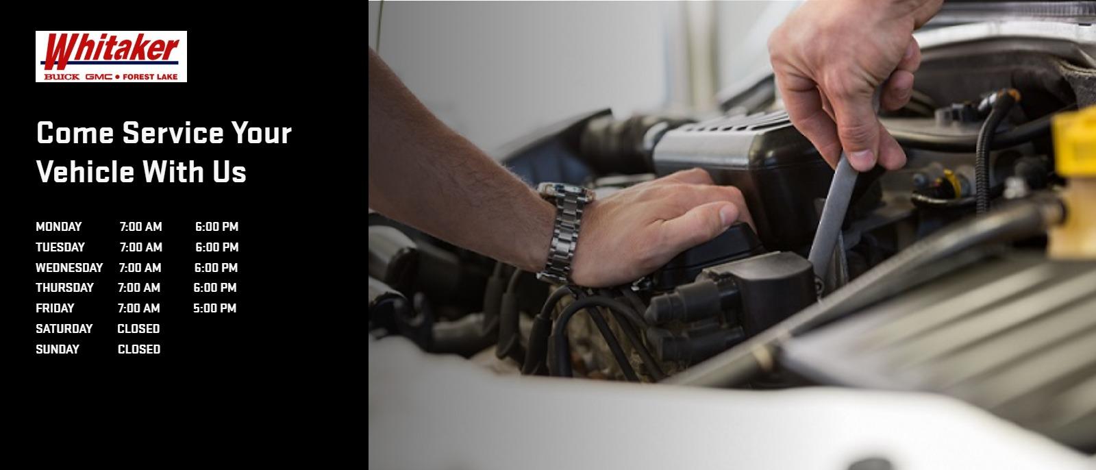 Whitaker Buick GMC in FOREST LAKE New and Used Car Dealer in Minneapolis