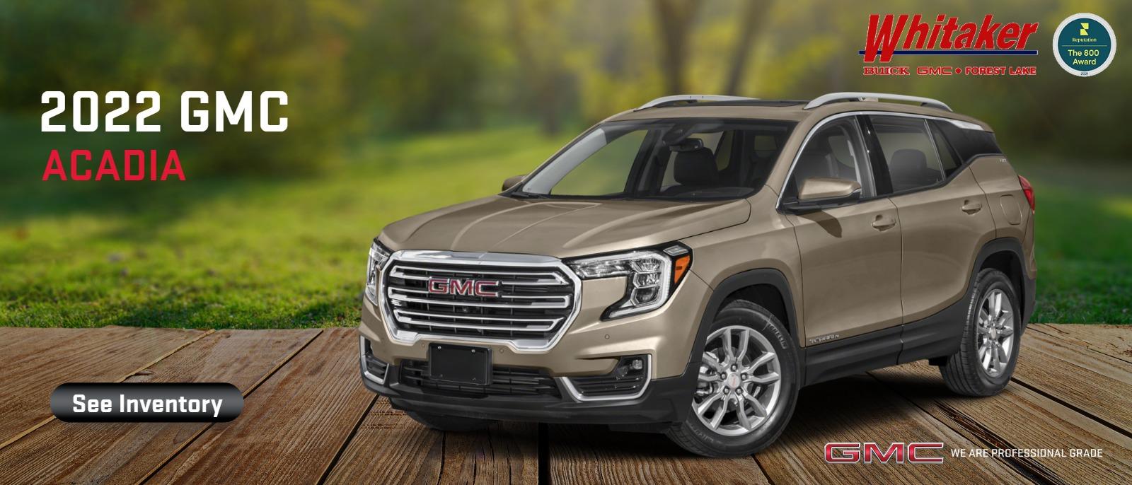 Whitaker Buick GMC in FOREST LAKE New and Used Dealer Serving White