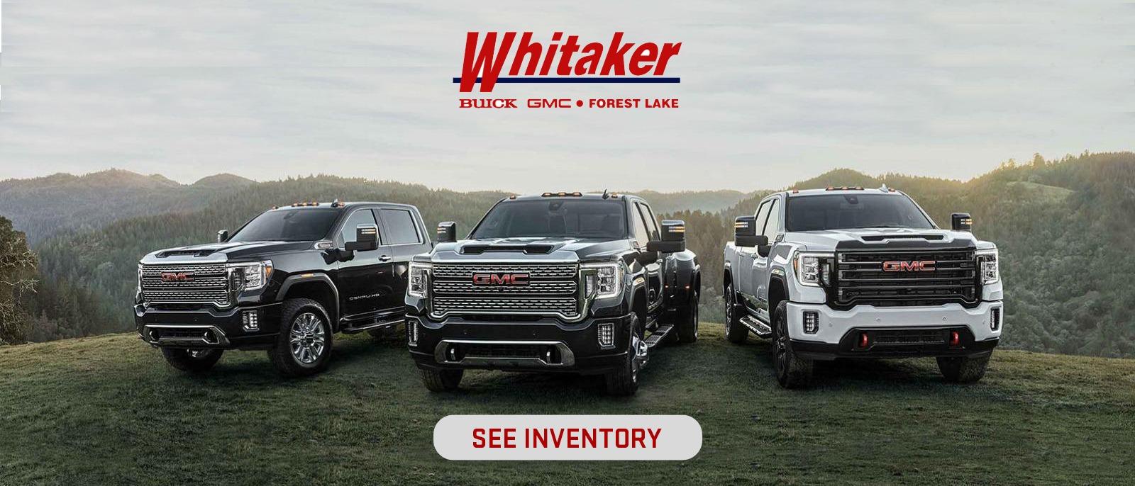 Whitaker Buick GMC in FOREST LAKE New and Used Car Dealer in Minneapolis