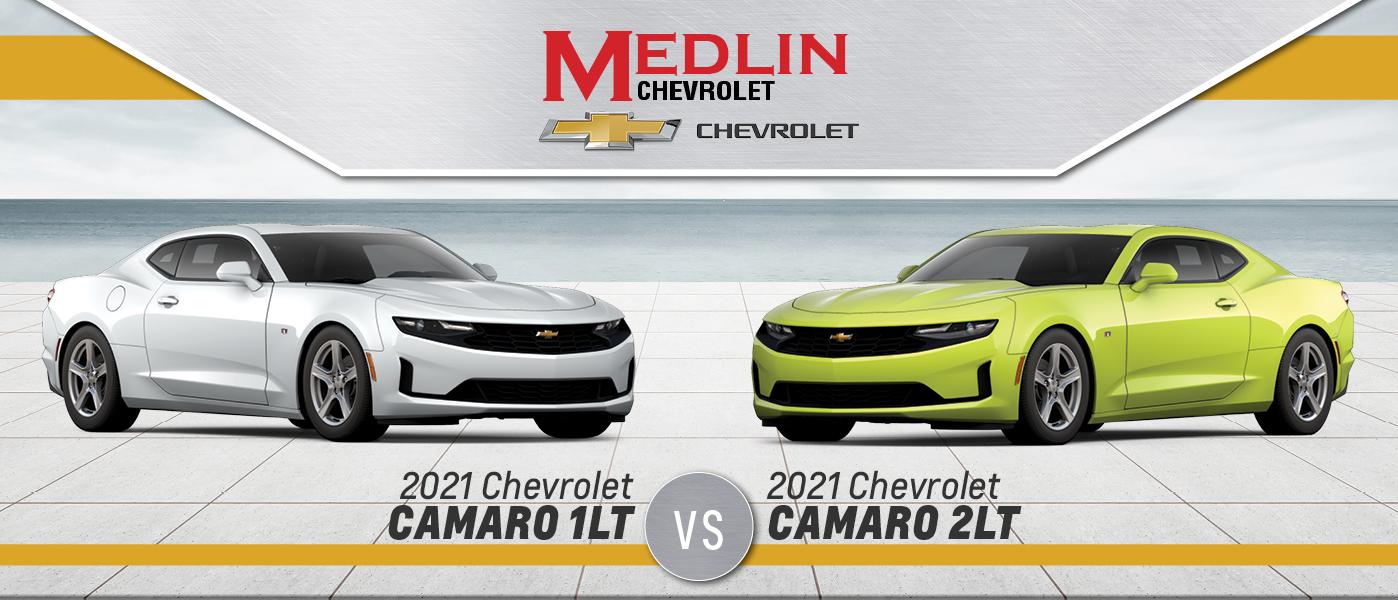 2021 Chevrolet Camaro 1LT vs 2LT in Ayden, NC Medlin Chevrolet