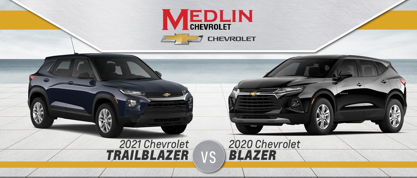 Differences Between The 2020 Chevy Blazer And 2021 Trailblazer Images