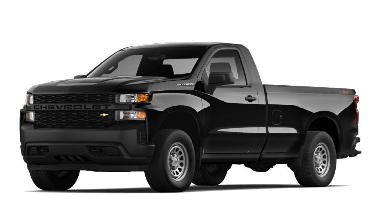 2022 Chevy Silverado 1500 WT Exterior Black