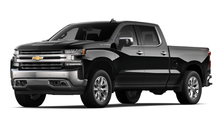 2022 Chevy Silverado 1500 LTZ Exterior Mosaic Black