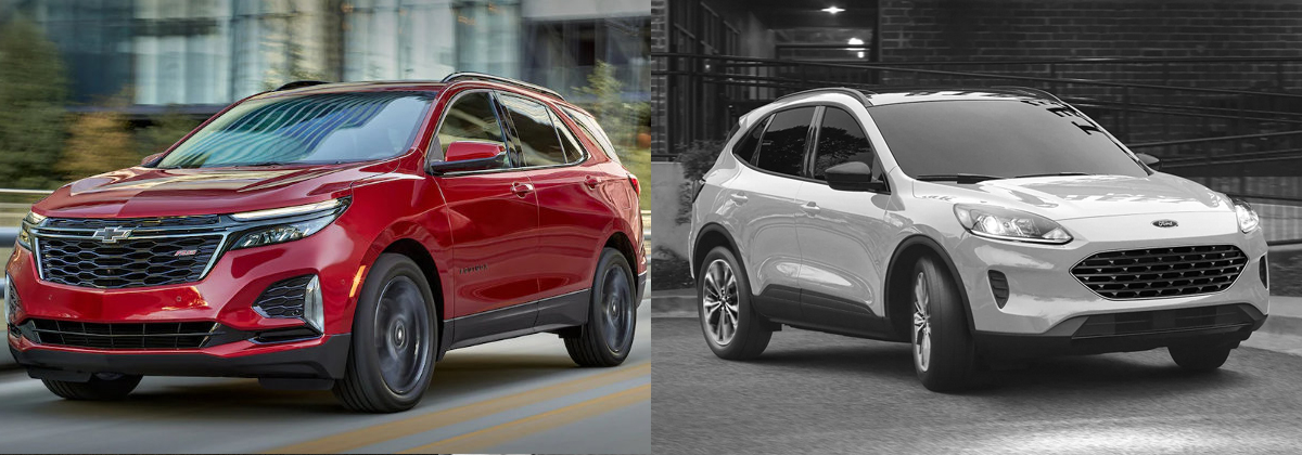 2022 Chevrolet Equinox vs 2022 Ford Escape