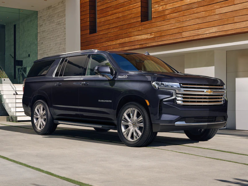 A 2022 Chevrolet Suburban stores more cargo near Pleasanton CA