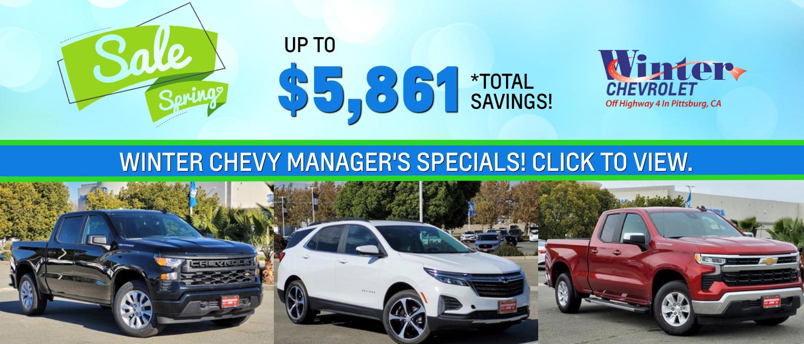 Bay Area Chevy Dealership l Winter Chevrolet in Pittsburg CA