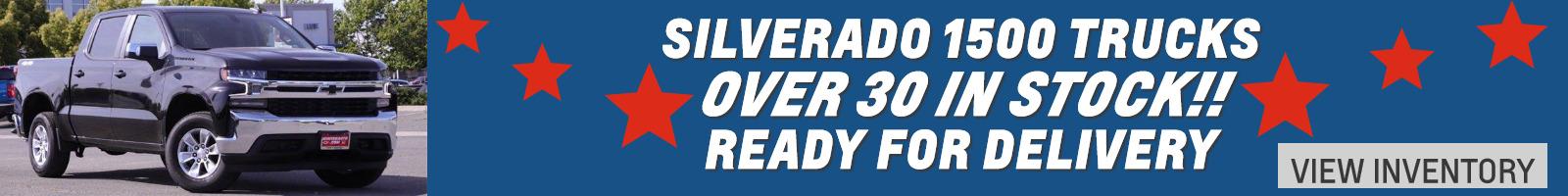 SILVERADO 1500 OVER 30 IN STOCK READY FOR DELIVERY.