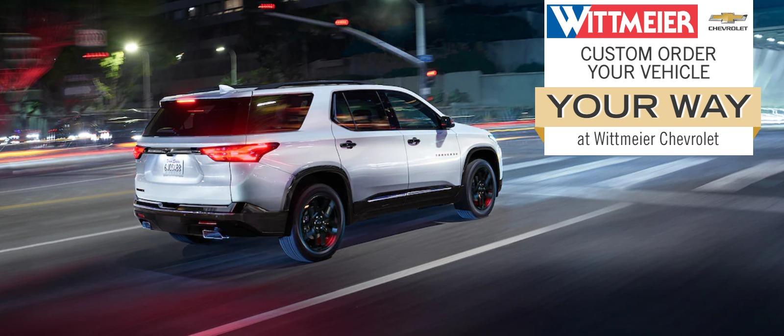 Wittmeier Chevrolet is a CHICO Chevrolet dealer and a new car and used