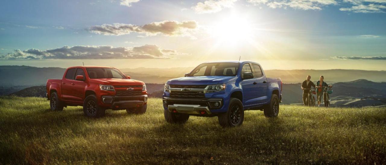 2022 Chevy Colorado Trim Levels ZR2 vs. LT vs. WT