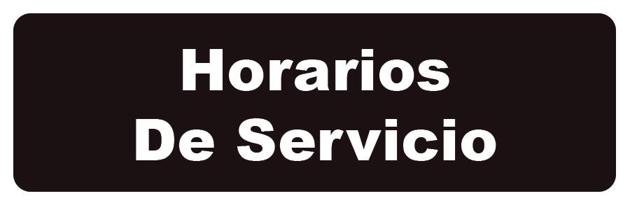 Horaios De Servicio