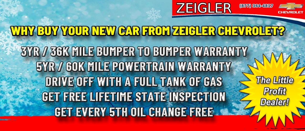 Zeigler Chevrolet in CLAYSBURG An Altoona, Bedford, PA