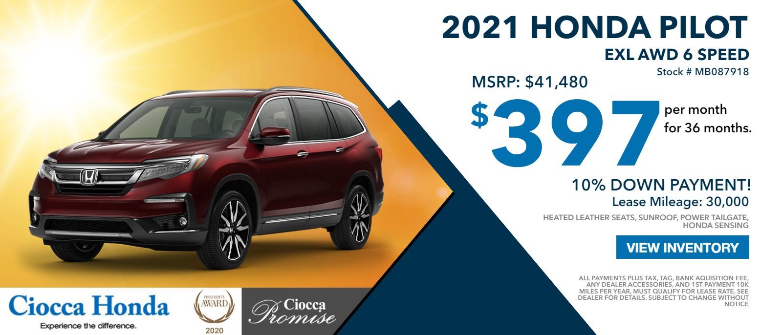 Ciocca Honda in Harrisburg Honda Dealer Near Me in Harrisburg, PA