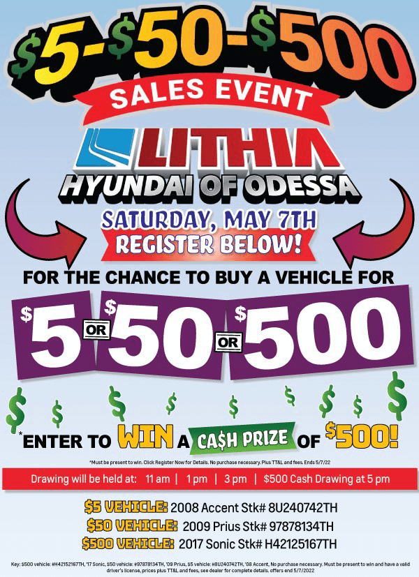 Lithia Hyundai Of Odessa is a Odessa Hyundai dealer and a new car and