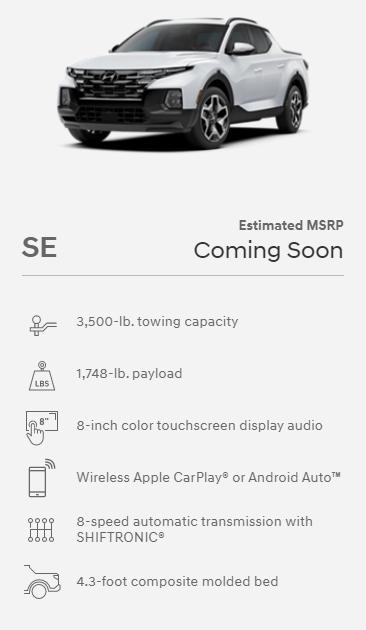 2022 Santa Cruz SE