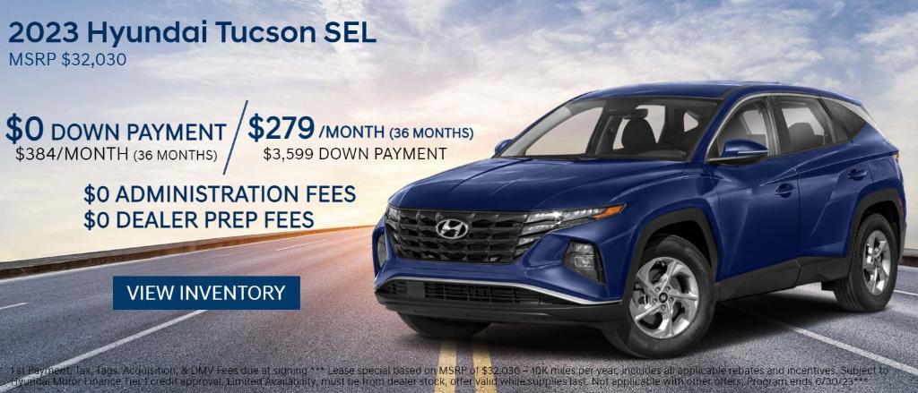 Specials and Deals on New Hyundai Models