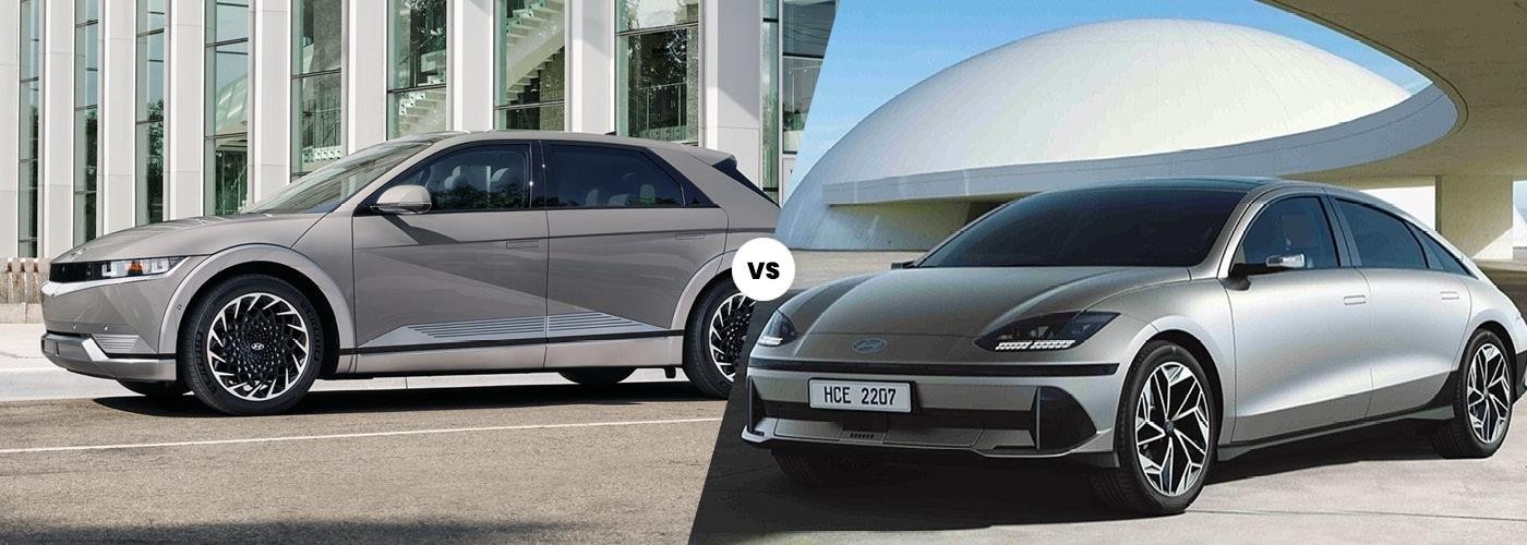 Hyundai IONIQ 5 vs. Hyundai IONIQ 6 EV | Hyundai Inland Empire