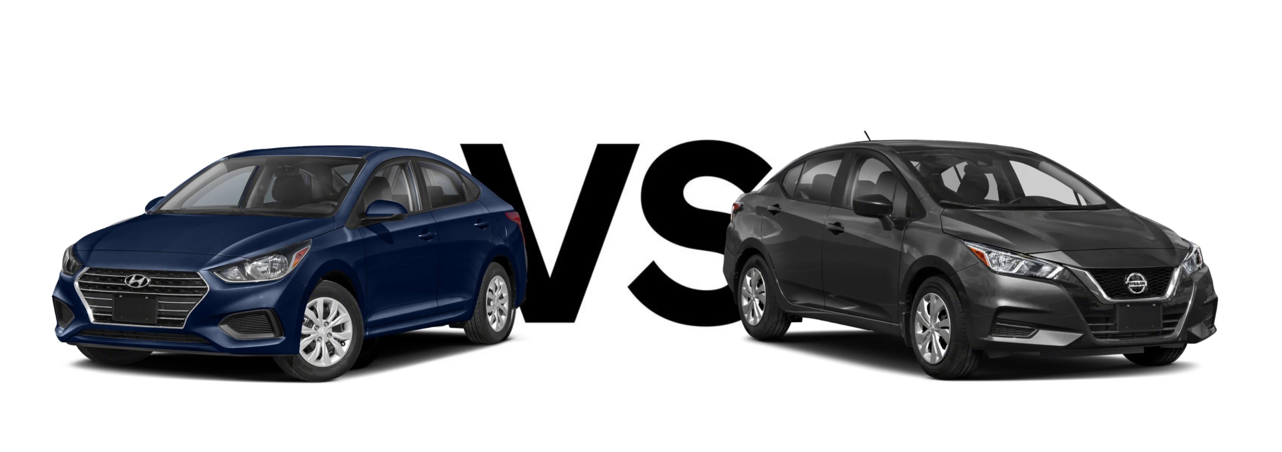 Hyundai Accent vs. Nissan Versa b Hyundai Highland