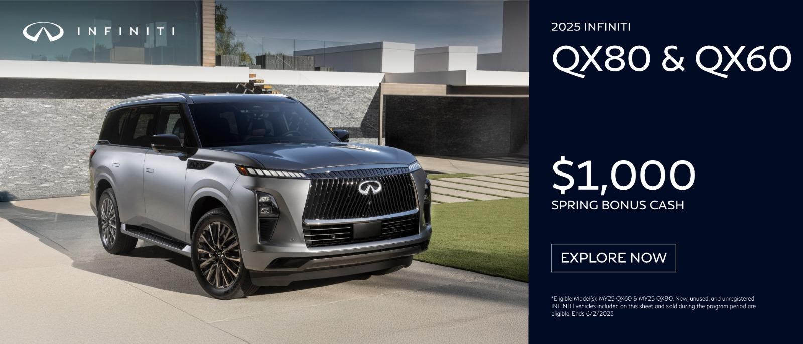 2025 Infiniti QX80 & QX60