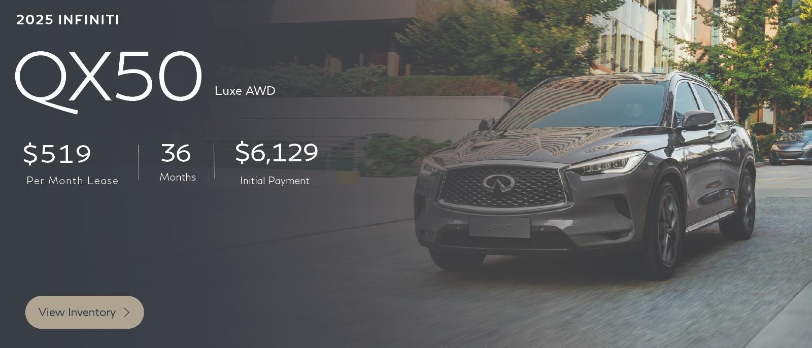 QX50 Luxe Lease