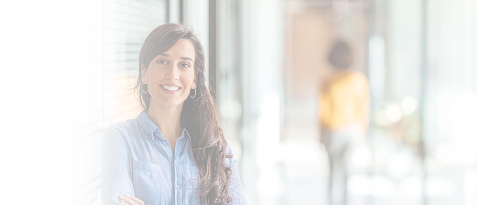 Smiling woman