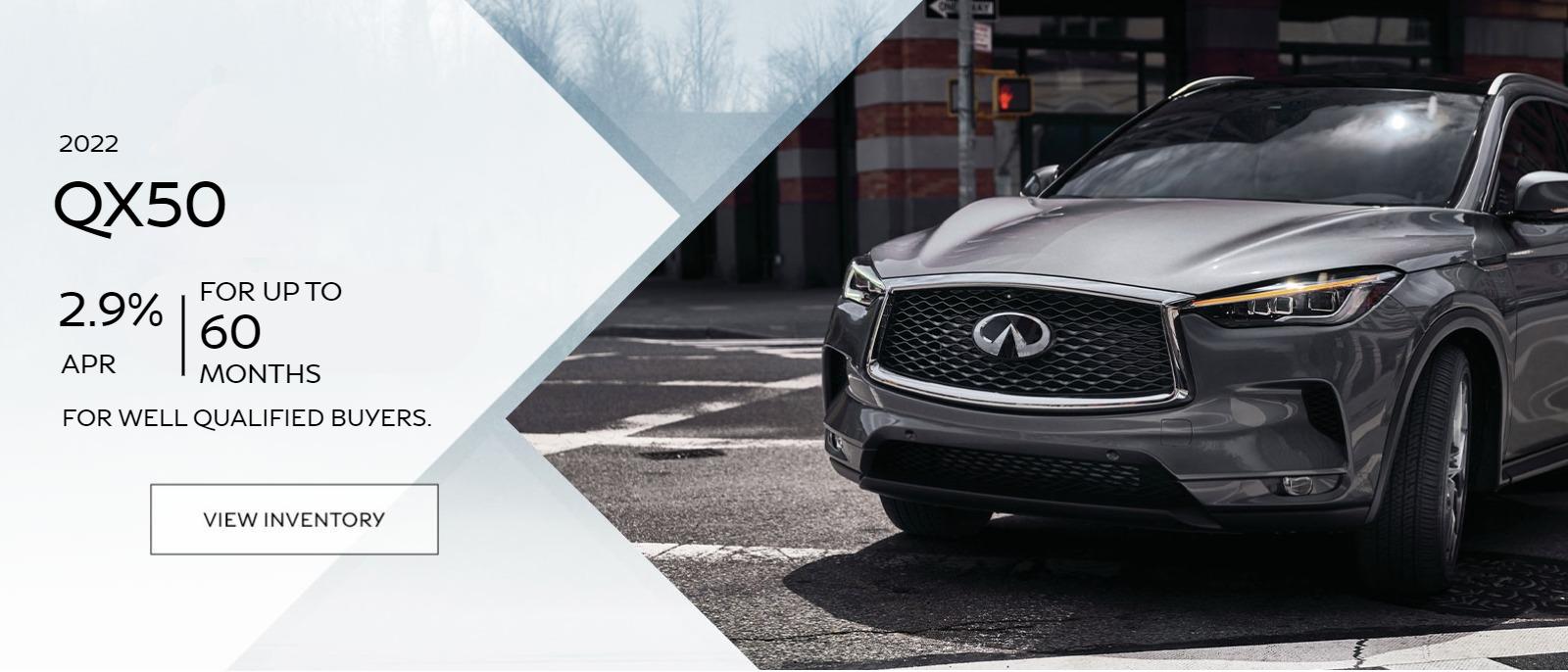 2.9% APR financing for up to 60 months for well qualified buyers.
