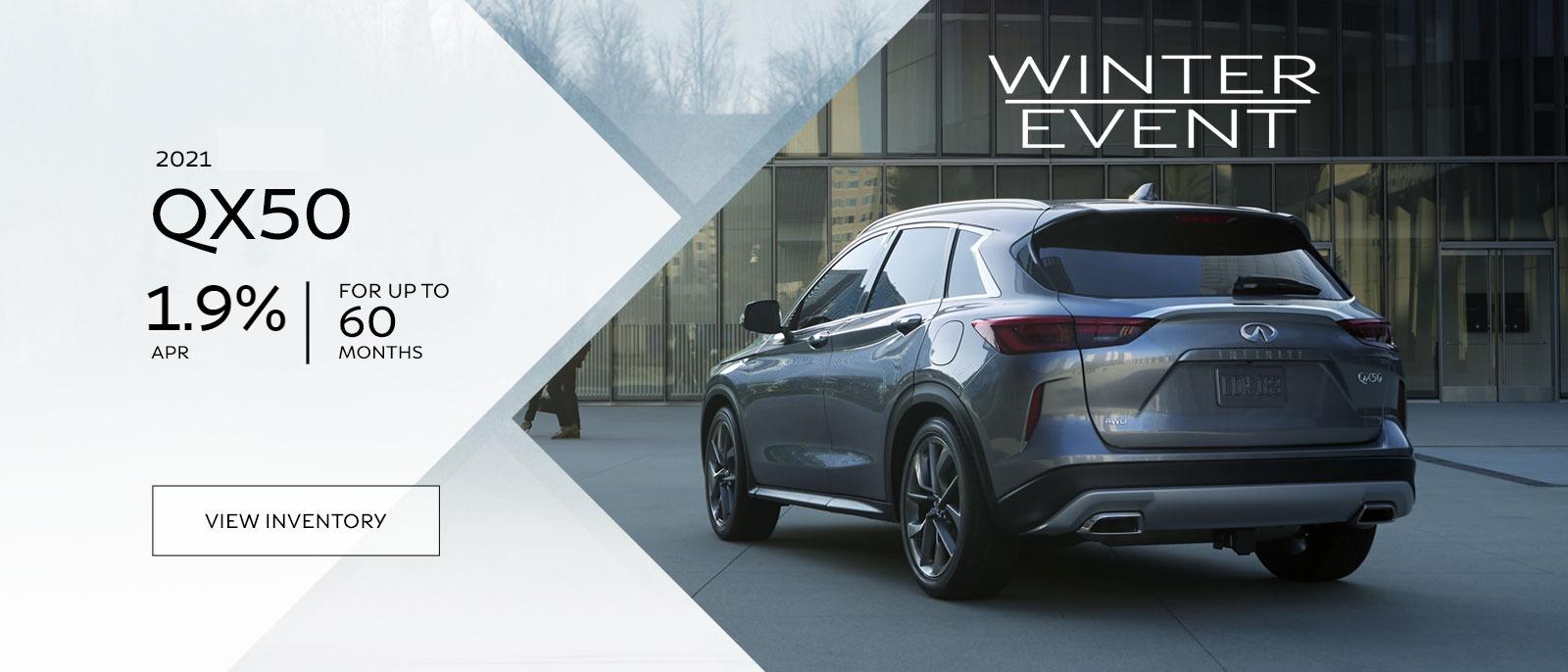 2021 QX50 Winter Event