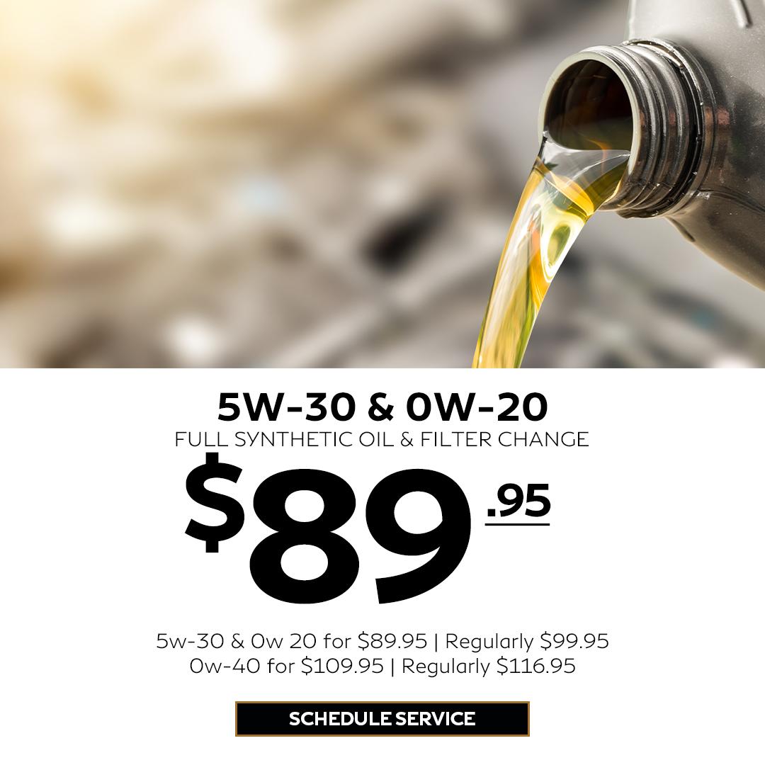 5w-30 & 0w-20 Offer  