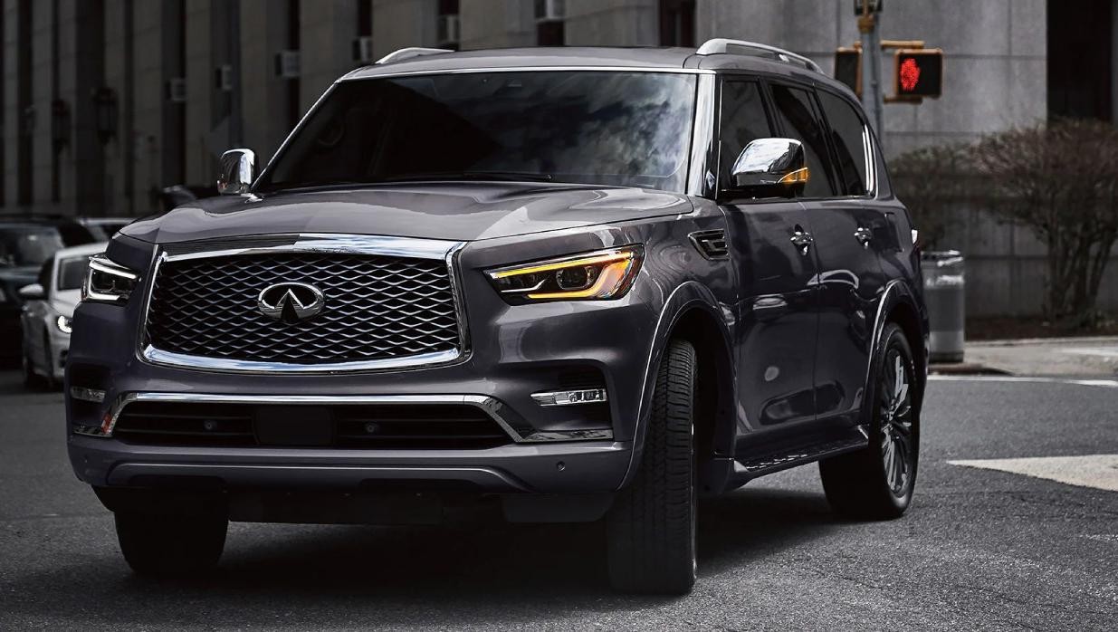 2023 INFINITI QX80 front profile