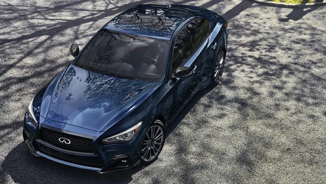 2023 Infiniti Q50 top view