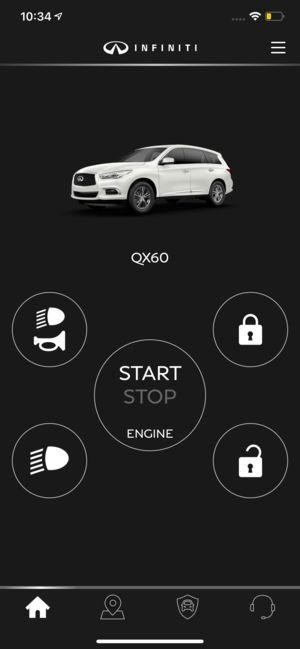 INFINITI InTouch Services App