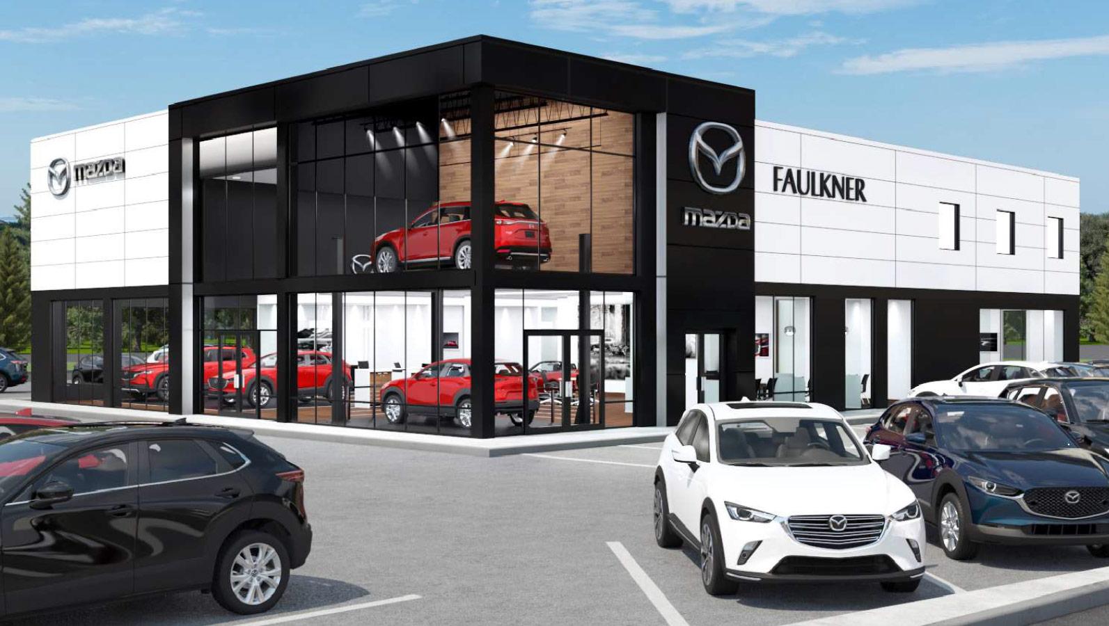 Faulkner Mazda Harrisburg is a Mazda dealer selling new and used cars