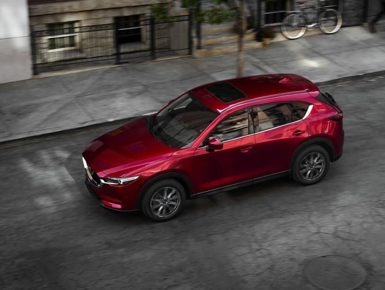 Mazda CX5 top view